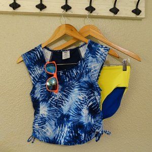 🍉 Land's End Cap Sleeve Bikini Top ~ super cute!!